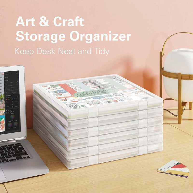 12 x 12 Paper Storage Case  Paper storage, Container store, Scrapbook  paper storage